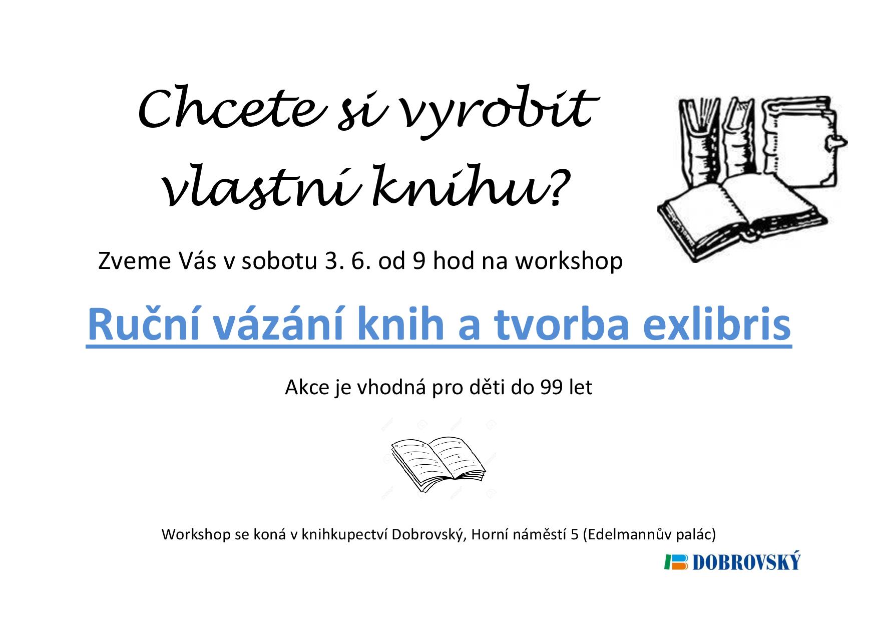 Ruční vázání knih a tvorba  exlibris