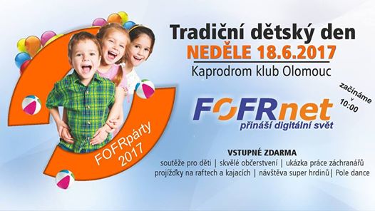 FOFRpárty 2017 tradiční dětský den