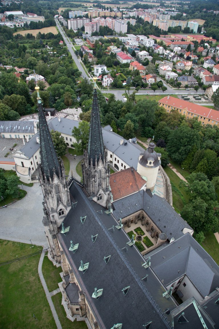 Interaktivní architektonický model olomoucké katedrály