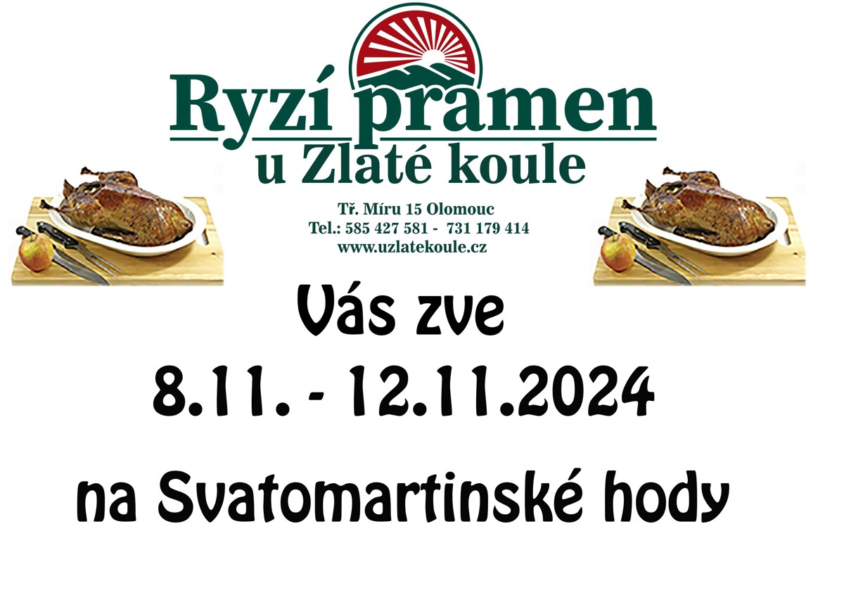 Svatomartinské hody – U Zlaté koule
