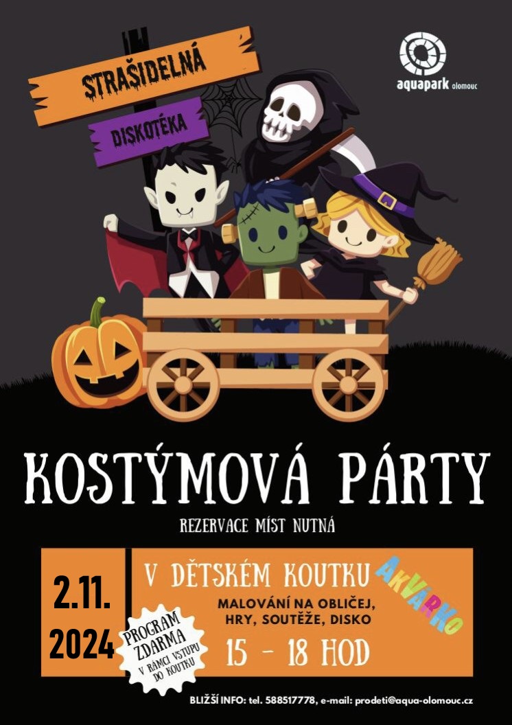 Kostýmová párty v dětském koutku