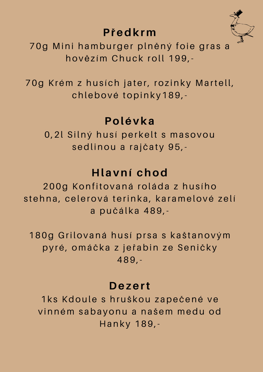 Svatomartinské hody – Hotel Flora