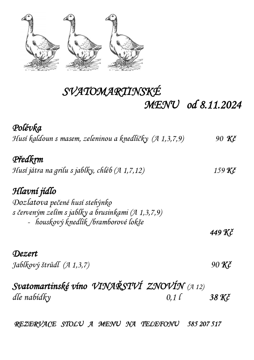 Svatomartinské hody – Svatováclavský pivovar