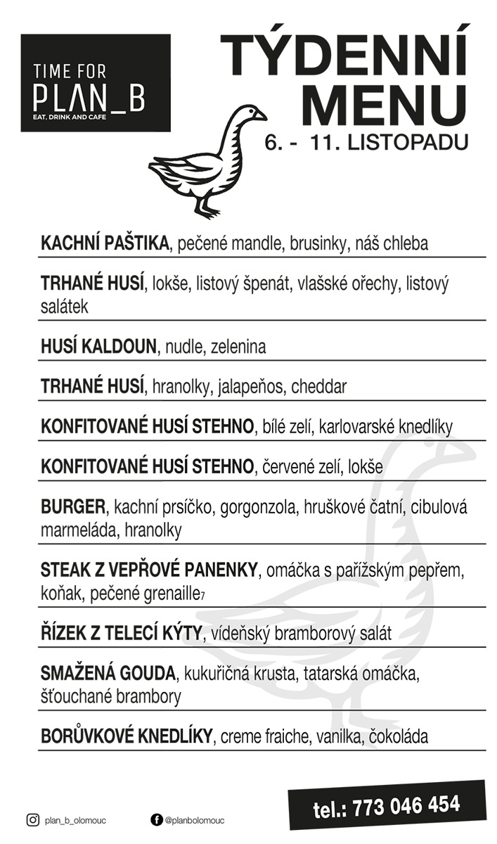 Svatomartinské hody – Plan B