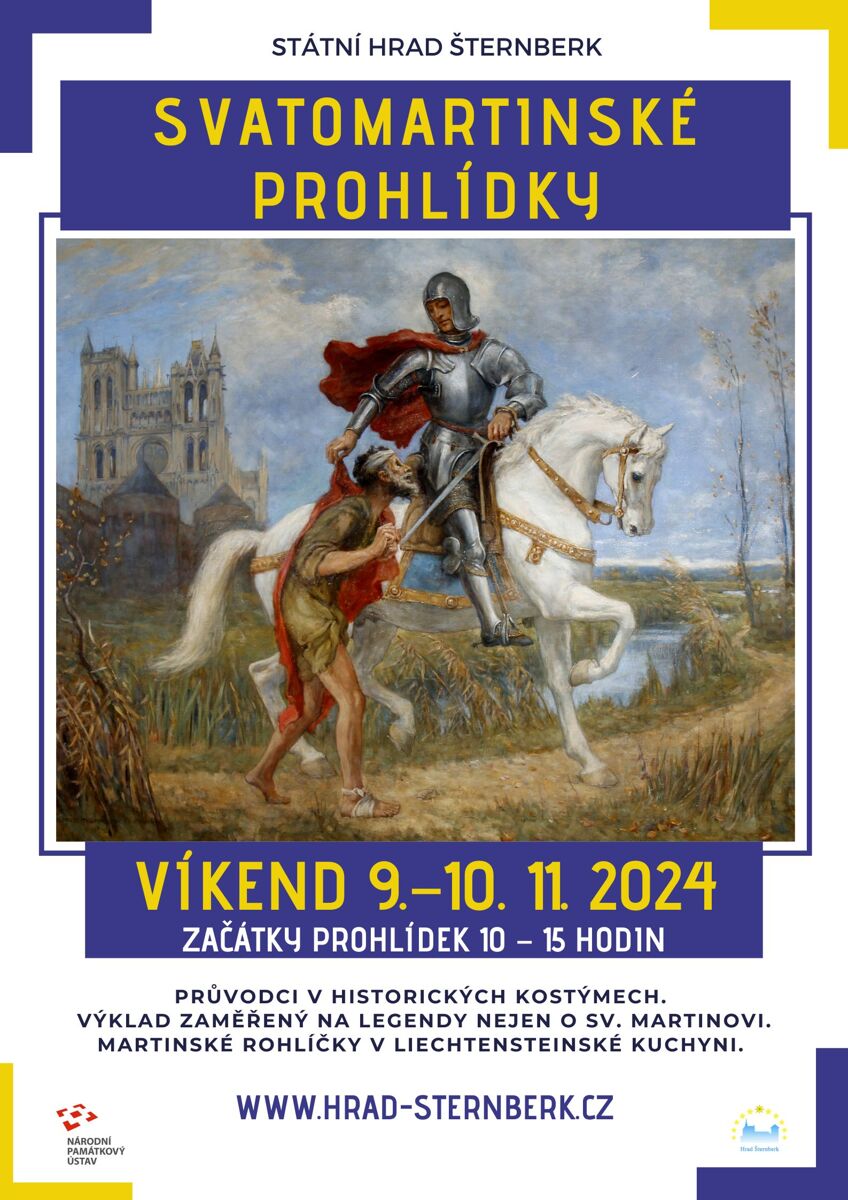 Svatomartinské prohlídky na hradě Šternberk