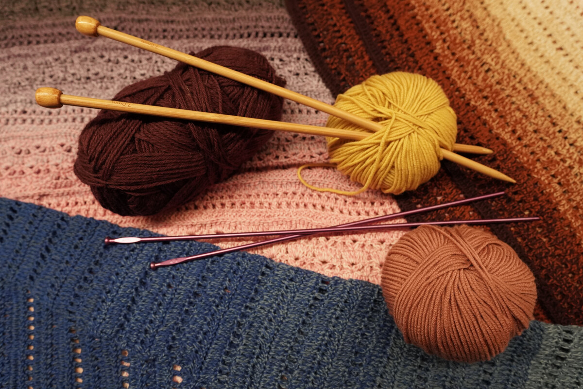 Odpoledne s pletením