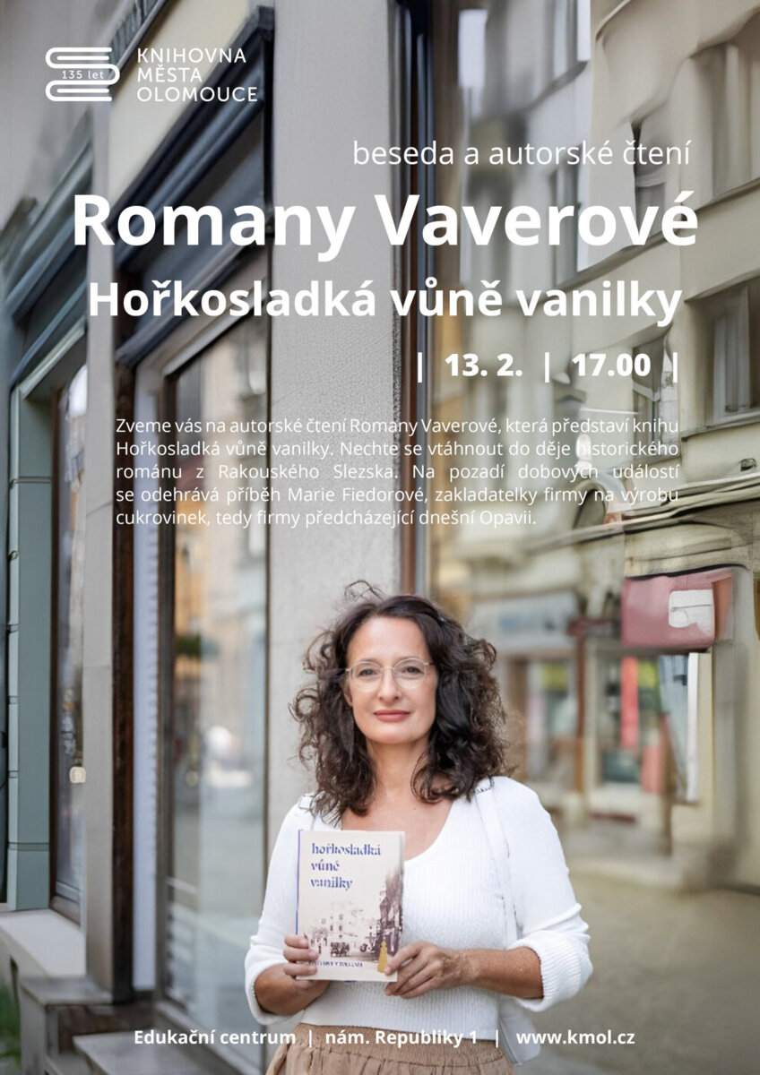 Autorské čtení Romany Vaverové