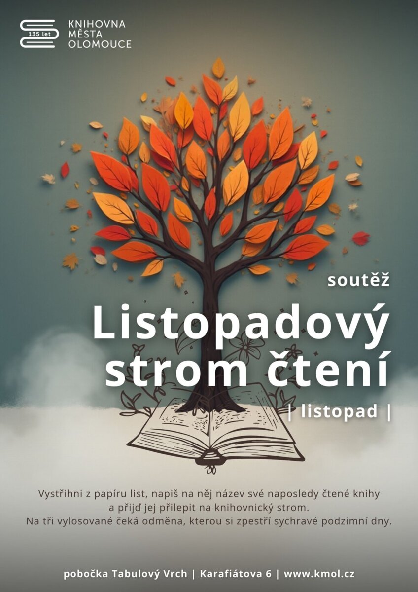 Listopadový strom čtení