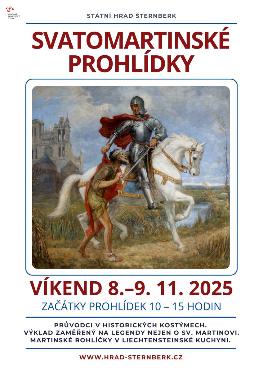 Svatomartinské prohlídky na hradě Šternberk