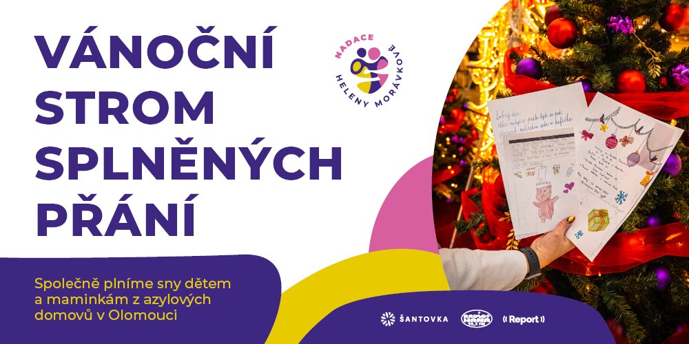 Vánoční strom splněných přání