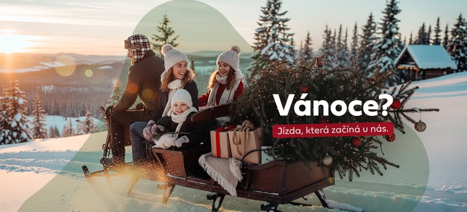 Vánoční jízda začíná u nás