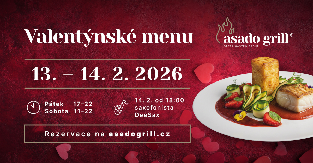 Valentýnské menu
