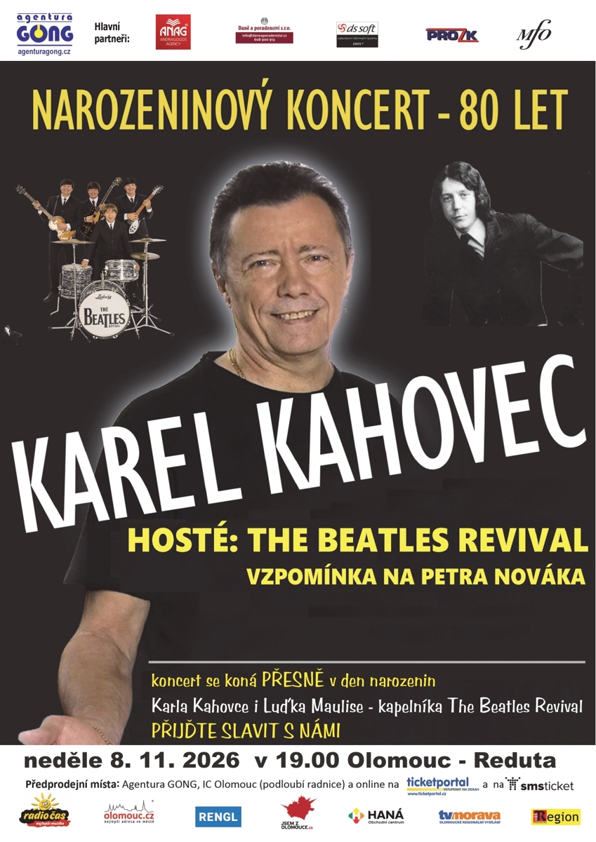 Karel Kahovec slaví 80 let