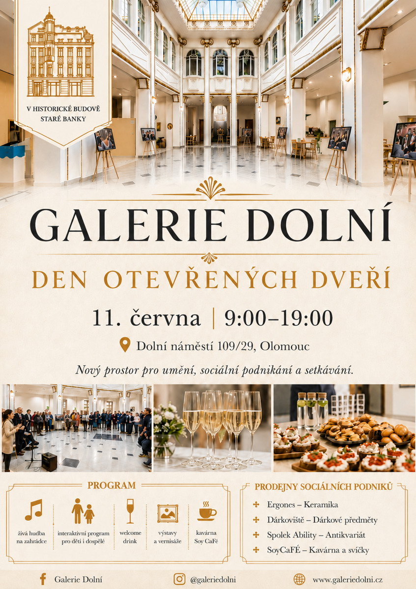 Den otevřených dveří v Galerii Dolní