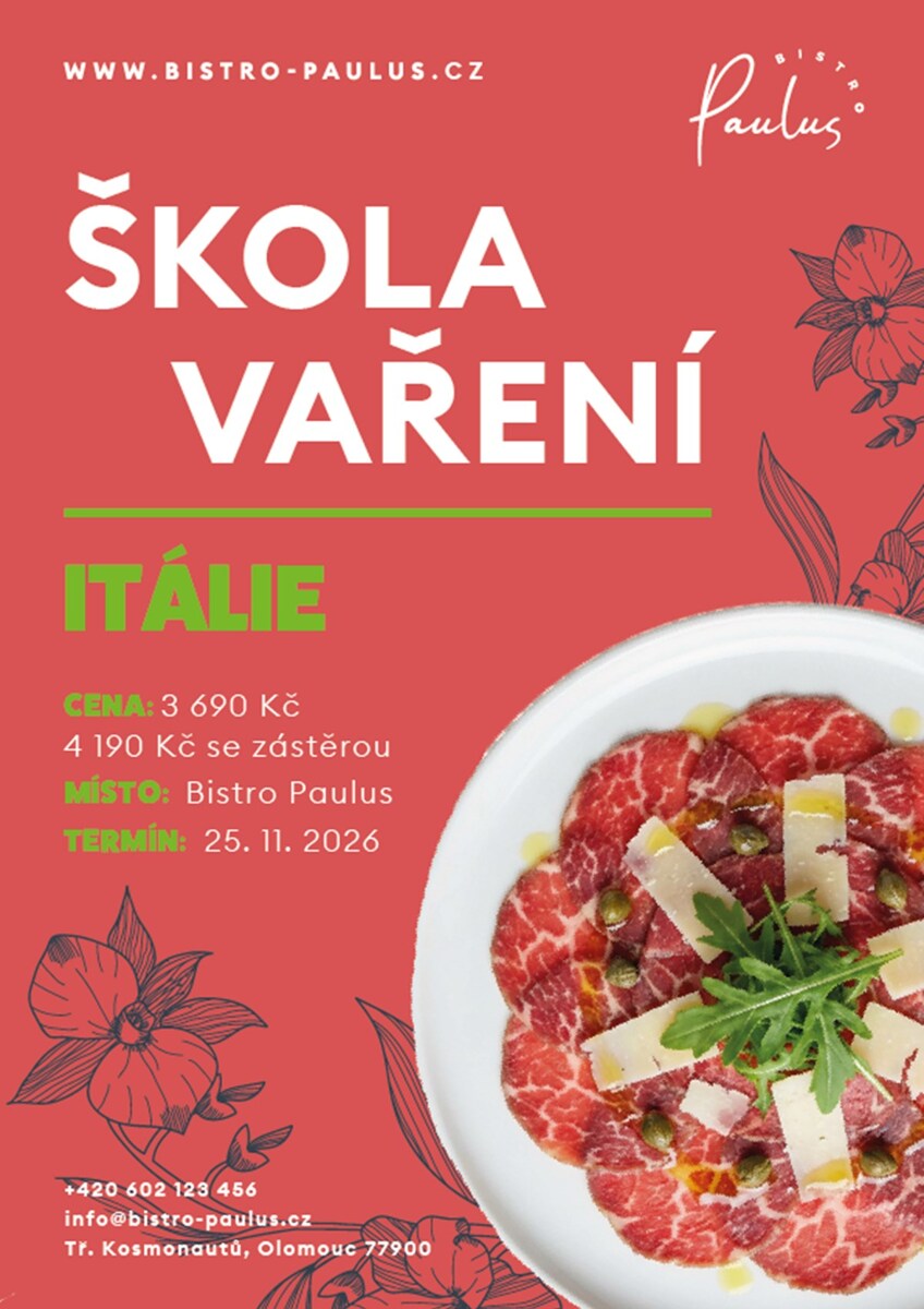 Škola vaření s Romanem Paulusem: Italská kuchyně