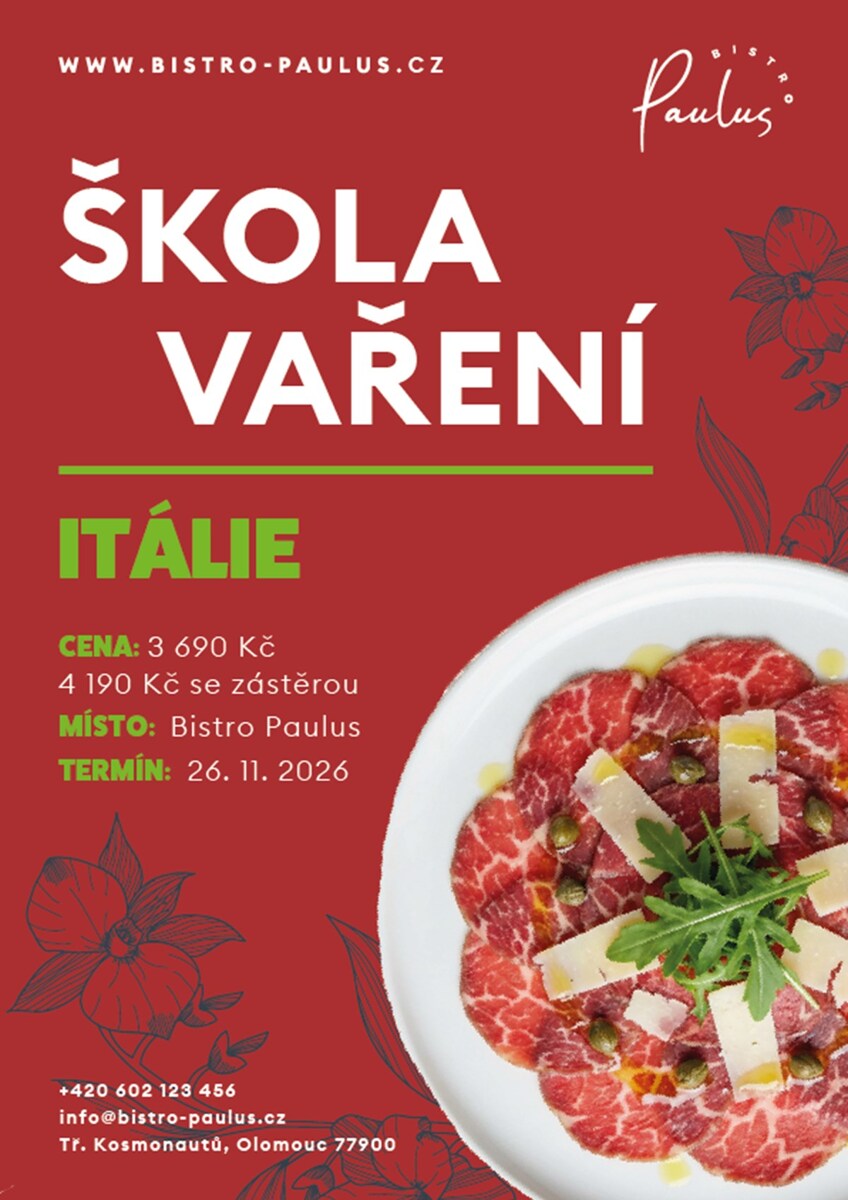 Škola vaření s Romanem Paulusem: Italská kuchyně