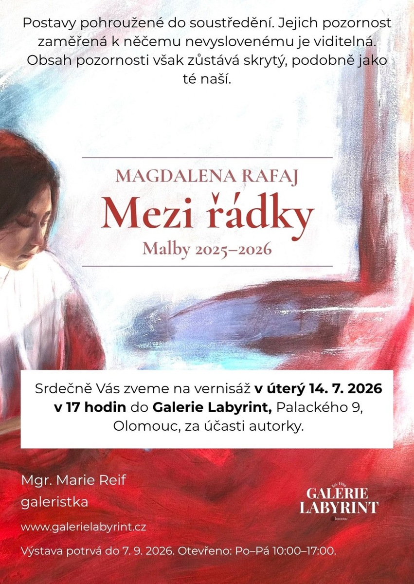 Magdalena Rafaj: Mezi řádky