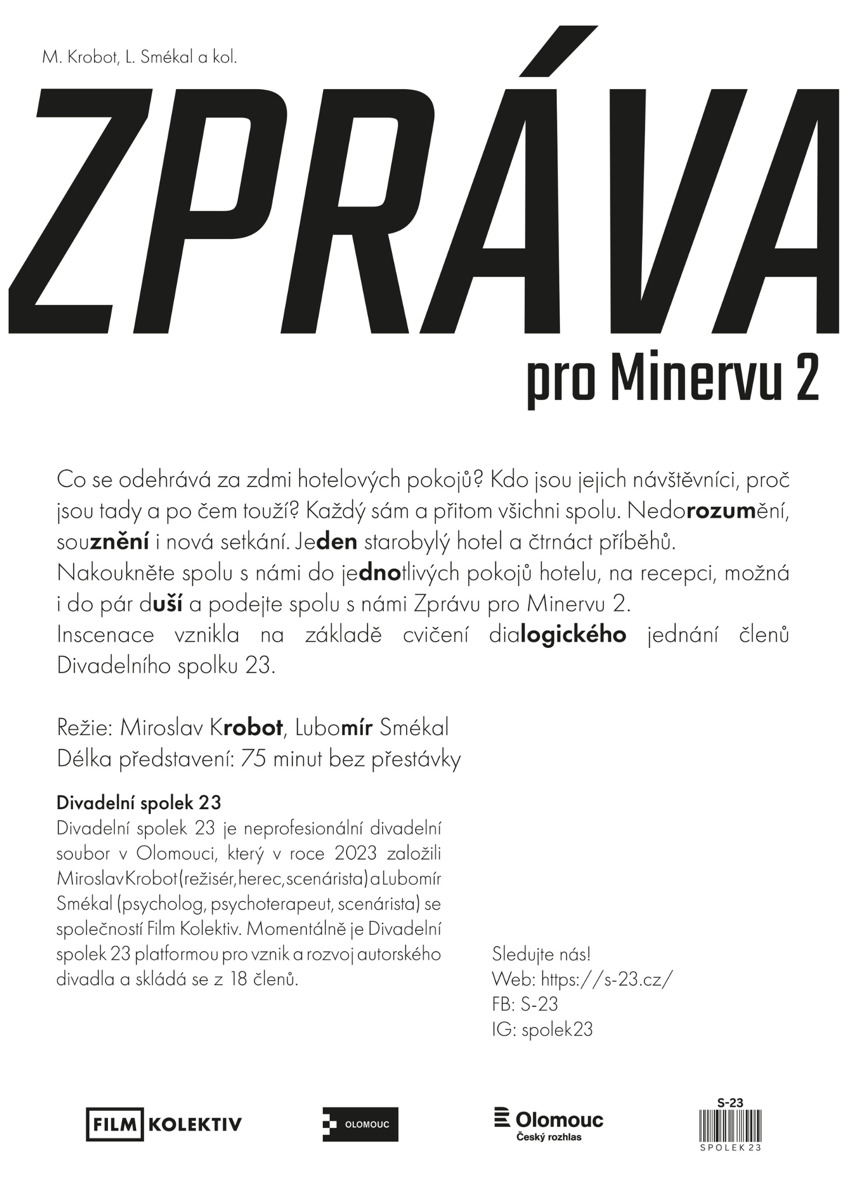 Zpráva pro Minervu 2