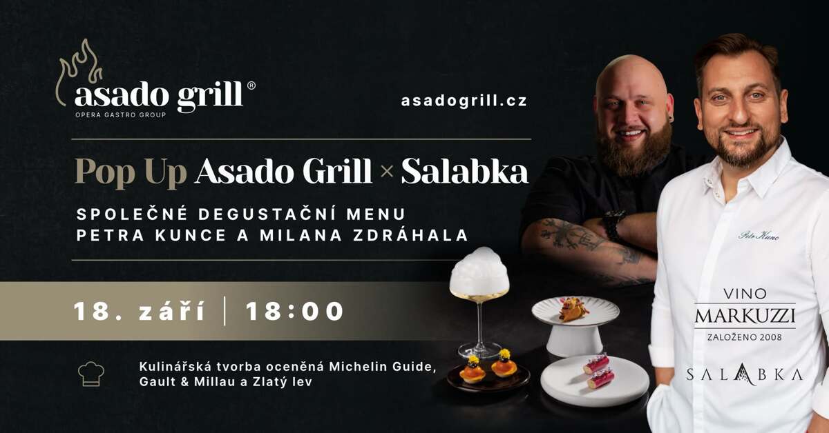 Pop Up Asado Grill × Salabka