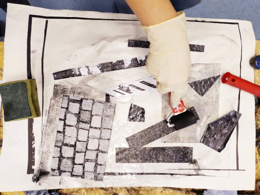 Grafický workshop pro členy TLG CLB: kuchyňská litografie