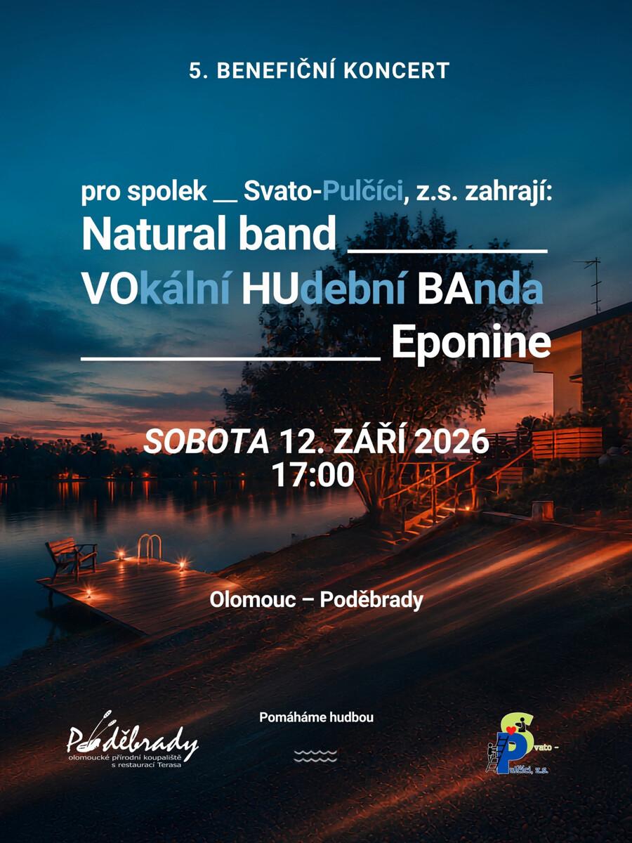 5. Benefiční koncert pro spolek Svato-pulčíci z.s.
