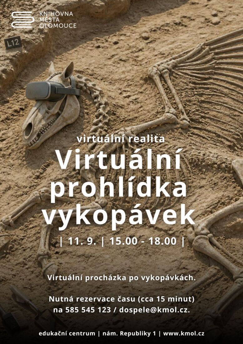 Virtuální prohlídka vykopávek