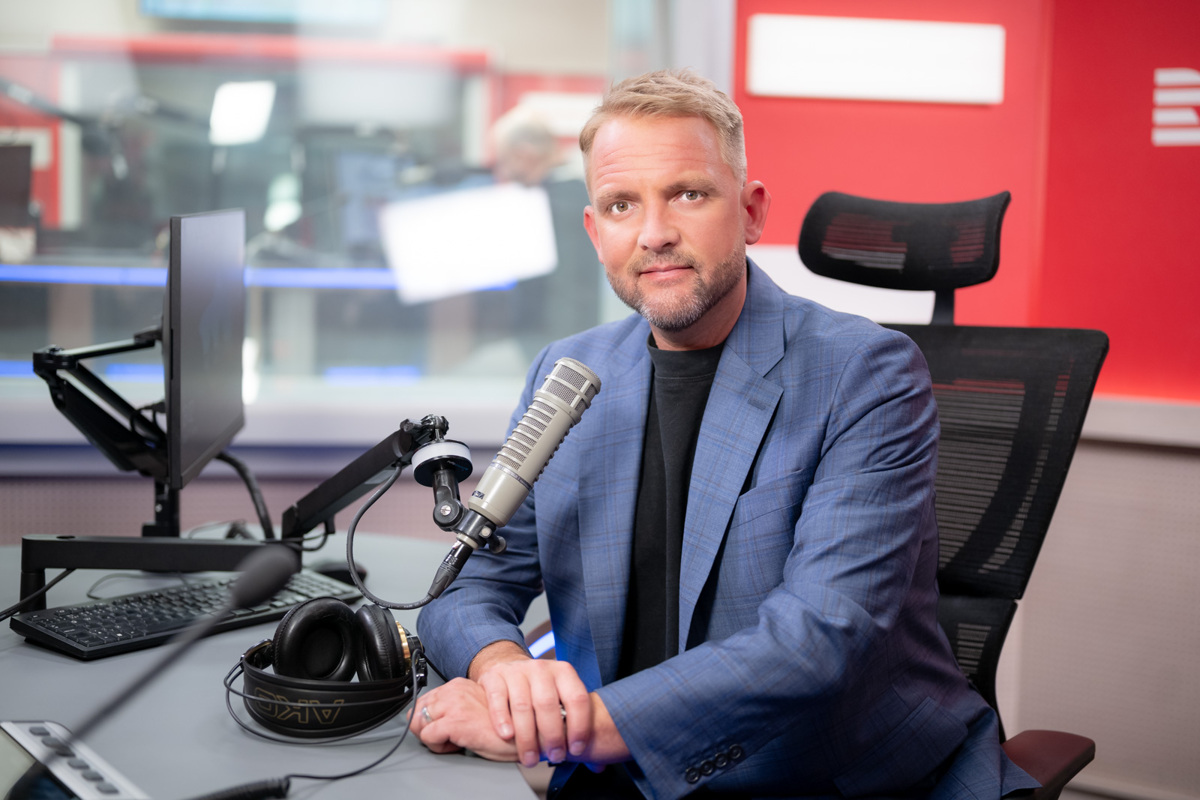 Host Radiožurnálu s Janem Pokorným a Liborem Boučkem