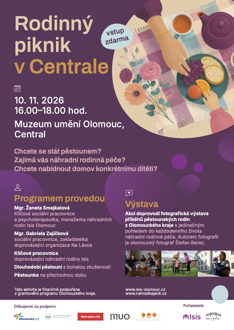 Rodinný piknik v Centrale
