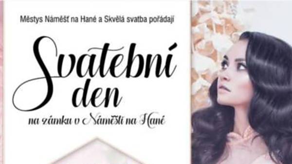 Svatební den na zámku v Náměšti na Hané