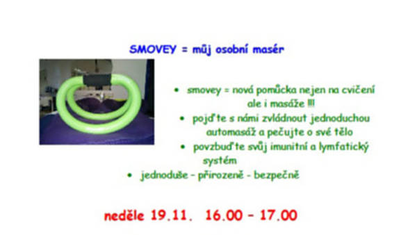 Smovey můj osobní masér
