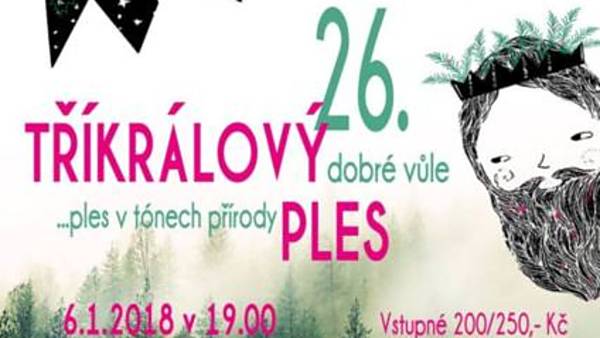 26. tříkrálový ples dobré vůle - ples v tónech přírody