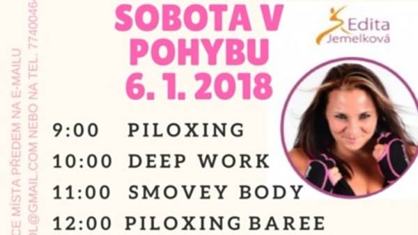Sobota v pohybu: Piloxing
