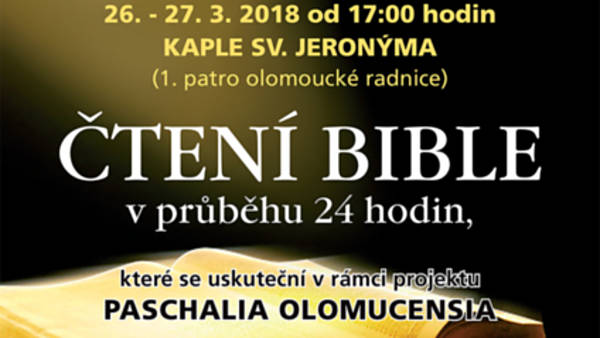 ČTENÍ BIBLE v průběhu 24 hodin