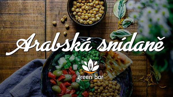 Arabská snídaně v Green Baru