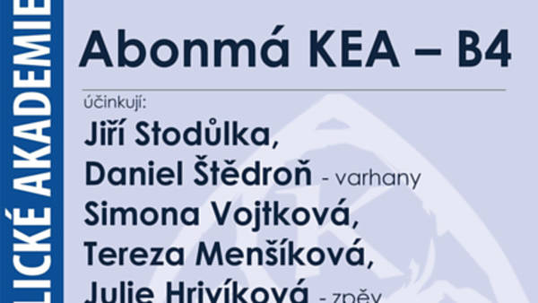 Abonentní řada B: Dobrý večer s hudbou