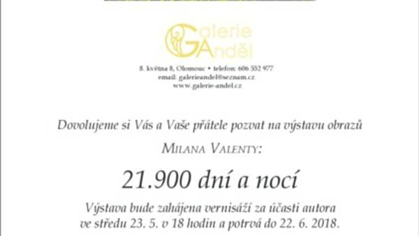 Milan Valenta: 21.900 dní a nocí