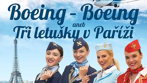 BOEING – BOEING  aneb  TŘI  LETUŠKY  V  PAŘÍŽI