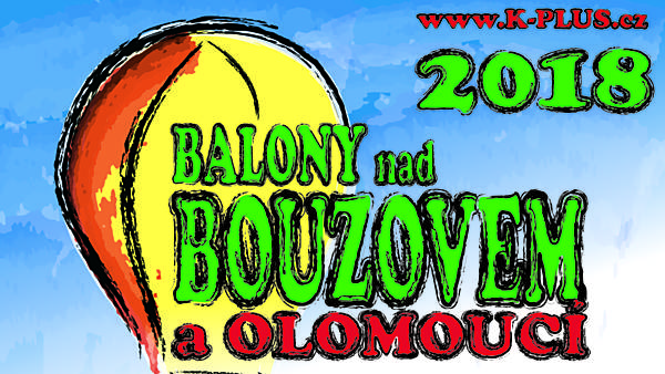 Balony nad Bouzovem a Olomoucí