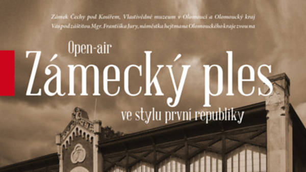 Open-air zámecký ples ve stylu první republiky