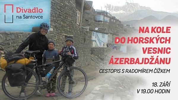 Na kole do horských vesnic Ázerbájdžánu
