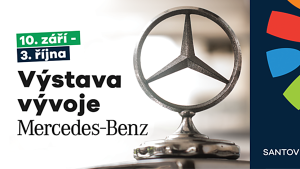 Výstava vývoje značky Mercedes-Benz