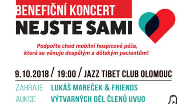 Benefiční koncert Nejste sami