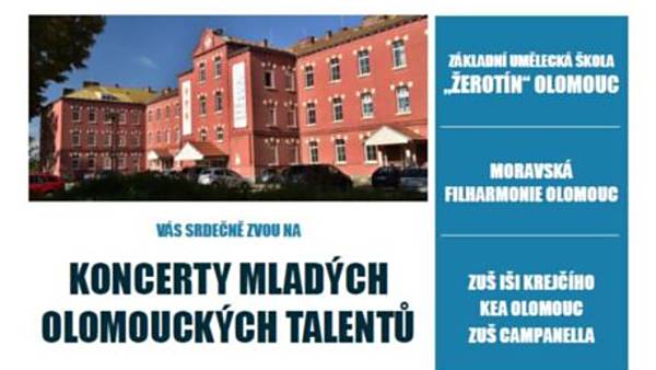 Koncerty mladých olomouckých talentů