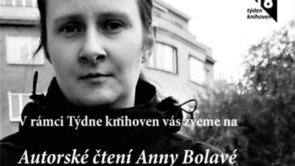 Autorské čtení Anny Bolavé