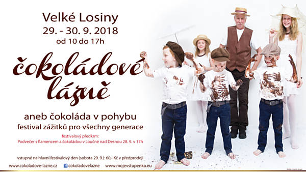 Čokoládové lázně aneb čokoláda v pohybu