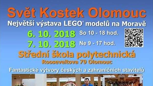 LEGO výstava Svět kostek Olomouc 2018