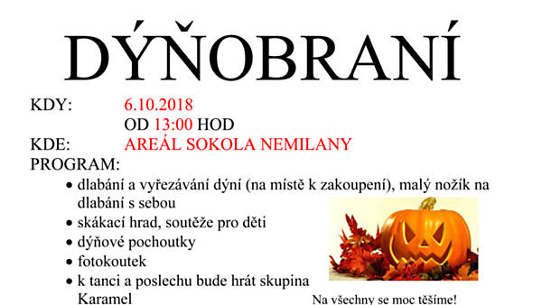 Nemilanské dýňobraní