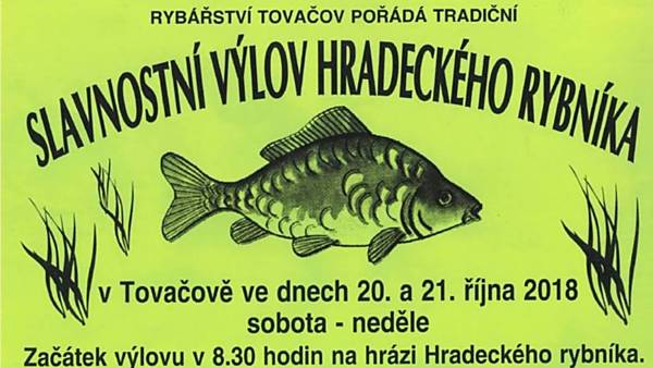 Slavnostní výlov Hradeckého rybníka 2018