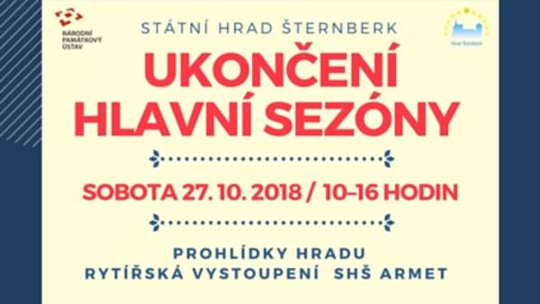 Ukončení hlavní sezóny na hradě Šternberk