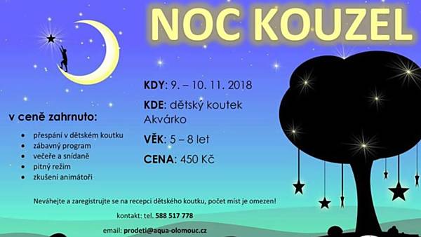 NOC kouzel pro děti